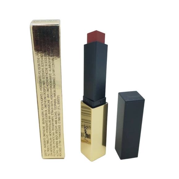 Yves Saint Laurent The Slim Leather-Matte Lipstick 30 Nude Protest - Picture 2 of 3